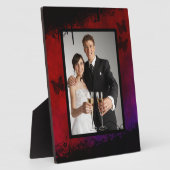 ゴシック様式ハート フォトプラーク (側面)