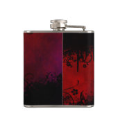 ゴシック様式ハート フラスク (裏面)