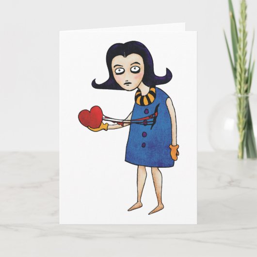 ゴシック様式バレンタイン シーズンカード (正面)