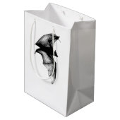 ゴシック様式バンパイアこうもり ミディアムペーパーバッグ (裏面アングル)