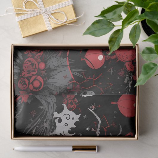 ゴシック様式パンク代替クリスマスフェアリー 薄葉紙 (ギフト)