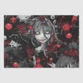 ゴシック様式パンク代替クリスマスフェアリー 薄葉紙 (正面)