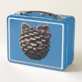 ゴシック様式ピネコン子猫 メタルランチボックス (裏面)