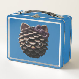 ゴシック様式ピネコン子猫 メタルランチボックス