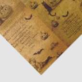 ゴシック様式ブラックオレンジカラスの切り離 薄葉紙 (詳細)