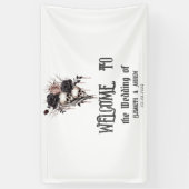 ゴシック様式ブラックバラスカル 横断幕 (縦)