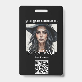 ゴシック様式ブラック星形五角形従業員バッジ バッジ