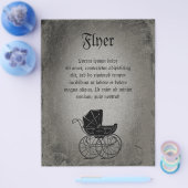 ゴシック様式ベビー台車 チラシ (シングル)