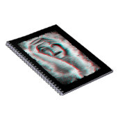 ゴシック様式ホラーガールゴシックオカルトエステティックダークアート ノートブック (右側)