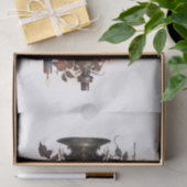 ゴシック様式ランタンカンデラブラfor Decopage 薄葉紙 (ギフト)