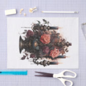 ゴシック様式ランタンカンデラブラfor Decopage 薄葉紙 (クラフト)