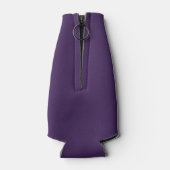 ゴシック様式ラヴェンスとブラックハートカスタム ボトルクーラー (裏面)