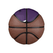 ゴシック様式ラヴェンスとブラックハートカスタム ミニバスケットボール (右)