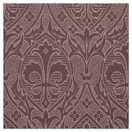 ゴシック様式リバイバルフルーアデリス – ワイン ファブリック