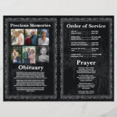 ゴシック様式ロックブラックデザイン チラシ (裏面)