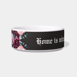 ゴシック様式ロマンチックなブーケ中ペットボウル ボウル