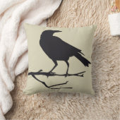 ゴシック様式ワタリガラスの鳥の枕スタイル3 クッション (ブランケット)