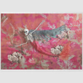 ゴシック様式ヴァンパイアスケルトンマーメイドスカルデクページ 薄葉紙 (正面)