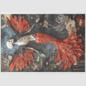 ゴシック様式ヴァンパイアスケルトンマーメイドスカルデクページ 薄葉紙 (正面)