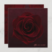 ゴシック様式上がりました 招待状 (正面/裏面)