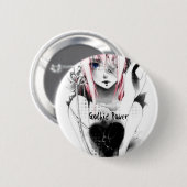 ゴシック様式力 缶バッジ (正面&裏面)