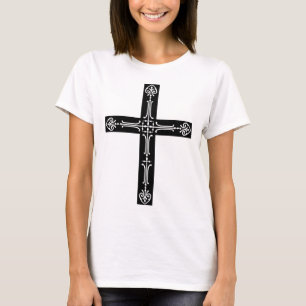 ゴシック様式十字 Tシャツ
