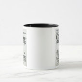 ゴシック様式原稿の銘刻文字 マグカップ (中央)