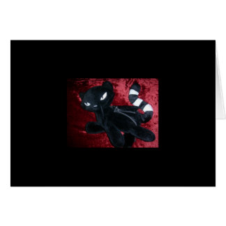 ゴシック様式子猫カード