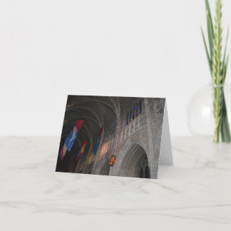 ゴシック様式復活のメッセージカード カード