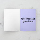 ゴシック様式母の日カード カード (内部)