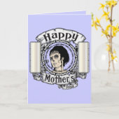 ゴシック様式母の日カード カード (黄色い花)