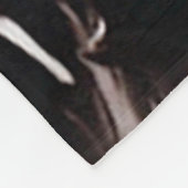 ゴシック様式炎のスカルの精神の看守のエアブラシの芸術 フリースブランケット (角)