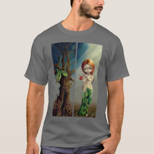 ゴシック様式知識のワイシャツの無教養な人のイブそして木 Tシャツ