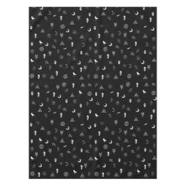 ゴシック様式神秘的な記号パターン テーブルクロス