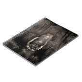 ゴシック様式結婚式のカスタムのノート ノートブック (左側)