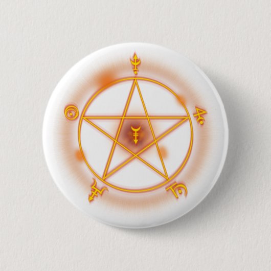 ゴシック様式綴りの記号 缶バッジ (正面)