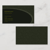 ゴシック様式緑 名刺 (正面/裏面)