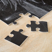 "ゴシック様式美しい"の暗いファンタジーの芸術のパズルの吸血鬼 ジグソーパズル (側面)