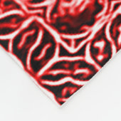 ゴシック様式血の十字の記号 フリースブランケット (角)