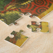 ゴシック様式骨組ジグソーパズル ジグソーパズル (側面)