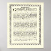 ゴシック様式 ポスター (正面)