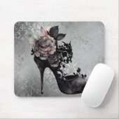 ゴシック様式 |ミュートされたパステルバラファッションStiletto マウスパッド (マウス)