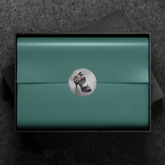 ゴシック様式 |ミュートされたパステルバラファッションStiletto ラウンドシール