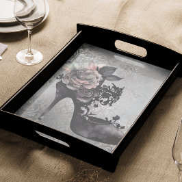 ゴシック様式 |ミュートされたパステルバラファッションStiletto 薄葉紙