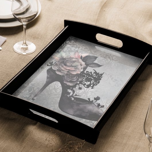 ゴシック様式 |ミュートされたパステルバラファッションStiletto 薄葉紙