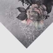 ゴシック様式 |ミュートされたパステルバラファッションStiletto 薄葉紙 (詳細)