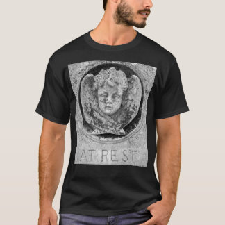 ゴシック様式「残りで」の天使のTシャツ Tシャツ