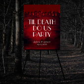 ゴシック様式 |黒い赤い血ドリップゴアへようこそ ポスター