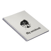 ゴシック様式Muse Notebook - Dark美しいJournal ノートブック (右側)