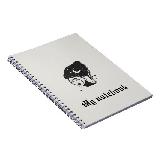 ゴシック様式Muse Notebook - Dark美しいJournal ノートブック (右側)